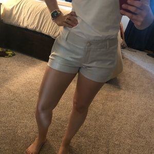 Shimmering Silver Womens Shorts Express